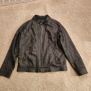 Alcott Faux Leather Jacket, XL